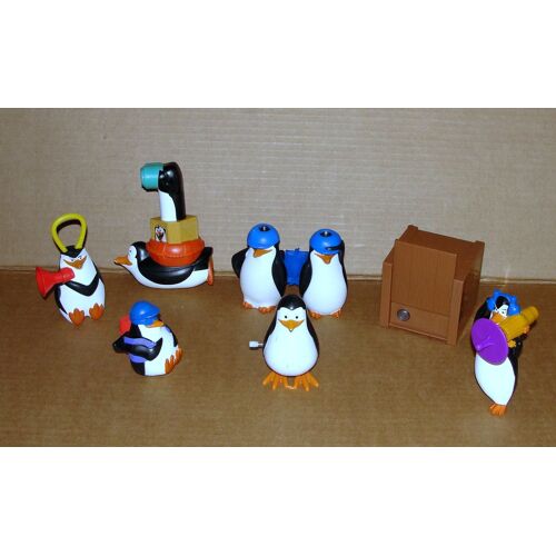 Madagascar Collection Complete De Pingouins  Mac Donalds