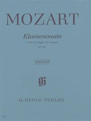 Mozart Piano Sonata C Major Kv 330 (300h)