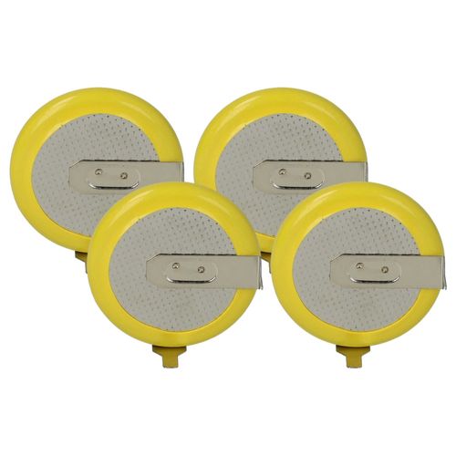 Vhbw 4x Batterie Compatible Avec Range Rover Vogue, Sport Clé De Voiture, Fermeture Centralisée (20mah, 3,6v, Li-Ion)