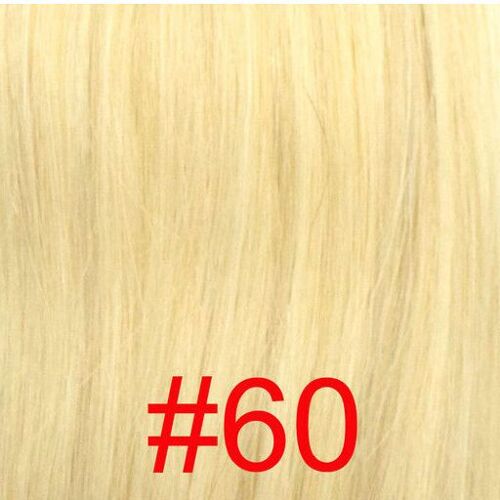 Extension Tape Bande Adhesive Cheveux 100% Naturels Remy Hair 53 Cm Blond Platine 
