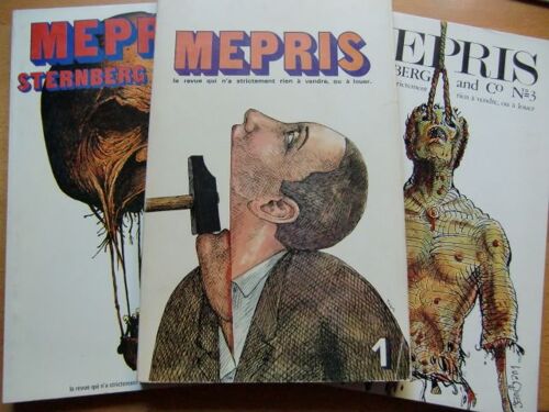 Mépris. N° 1 À 3. La Revue Qui N'a Strictement Rien À Vendre, Ou À Louer. Directeur : Jacques Sternberg Mépris. N° 1 À 3. La Revue Qui N'a Strictement Rien À Vendre, Ou À Louer. Directeur :...