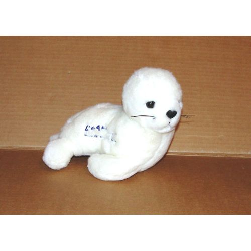 Bebe Phoque Peluche Blanche Ravensden Aquarium Barcelone