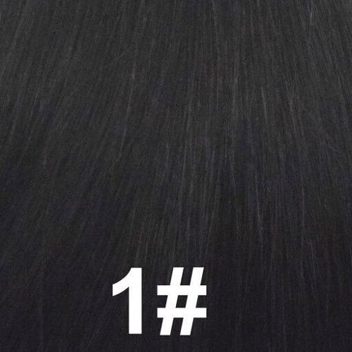 Extension Tape Bande Adhesive Cheveux 100% Naturels Remy Hair 53 Cm Noir 