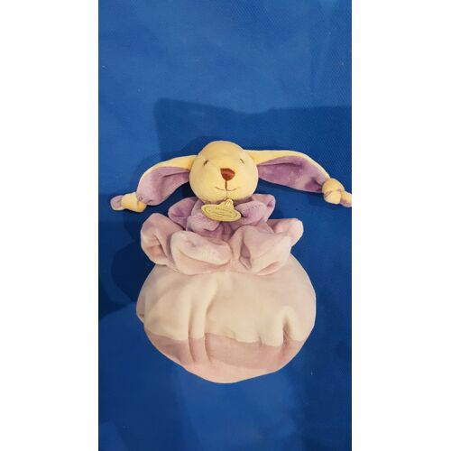 Doudou Et Compagnie Ours Rose Bonnet