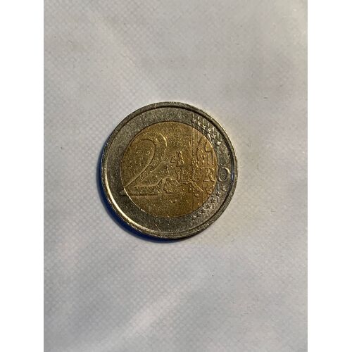 Pièce Deux Euros Italienne Portrait De Dante Alighieri