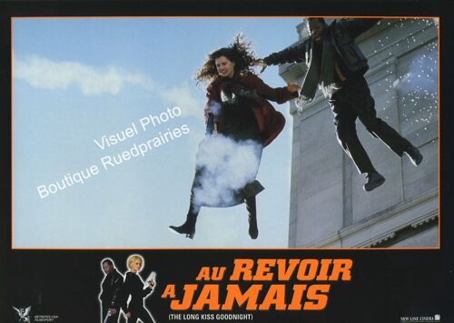 Au Revoir, À Jamais - The Long Kiss Goodnight : Jeu De 12 Photos D'exploitation Cinématographique - Format 21x29,5 Cm - De Renny Harlin Avec Geena Davis, Samuel L. Jackson, Brian Cox - 1996