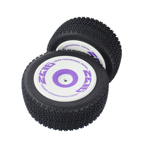 Jeu de pneus arrière de voiture radiocommandés, 73mm, pour WLTOYS 124019 1/12 RC, pièces de camion Buggy