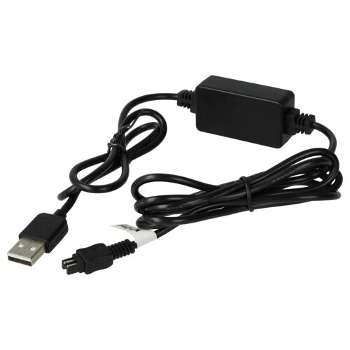 vhbw Câble USB de chargement compatible avec Sony HDR- CX230, CX150, CX150E, CX170, CX100, CX11, CX110, CX12 caméra, caméscope, noir