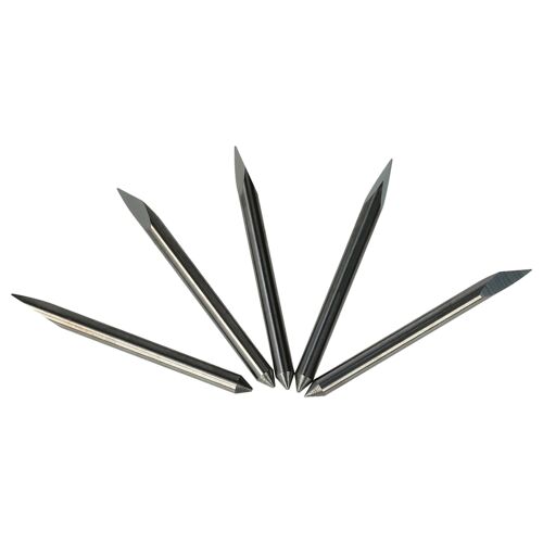 vhbw 5x Lame de plotter compatible avec Summa Sign D750 SL, D750 Pro ciseau de plotter - Angle de coupe 60°