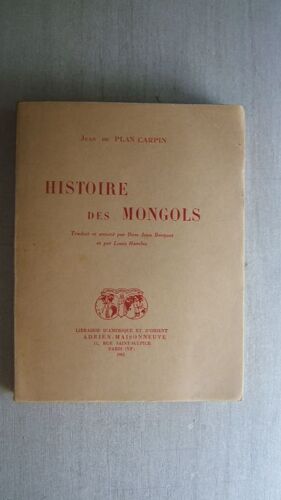 Histoire Des Mongols