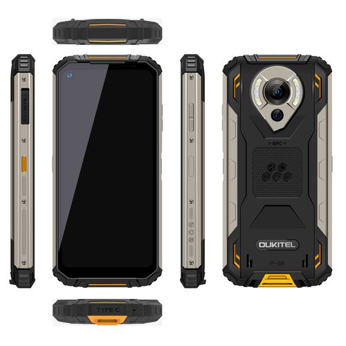 Oukitel WP16 Smartphone Robuste 8 Go + 128 Go Orange