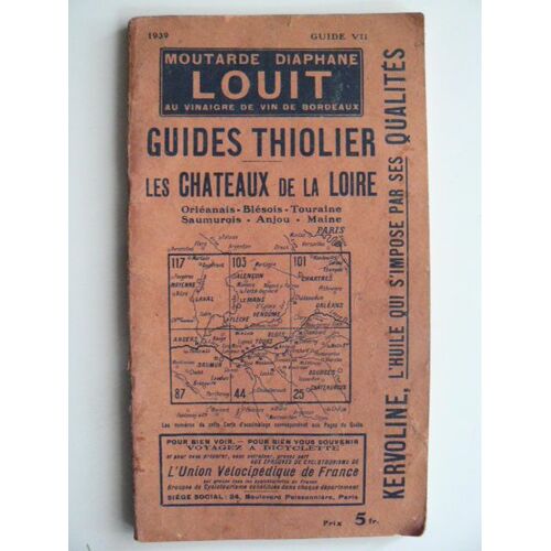 Guides Thiolier Les Chateaux De La Loire