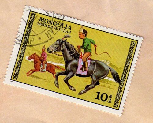 Timbre Mongolia Mongolie