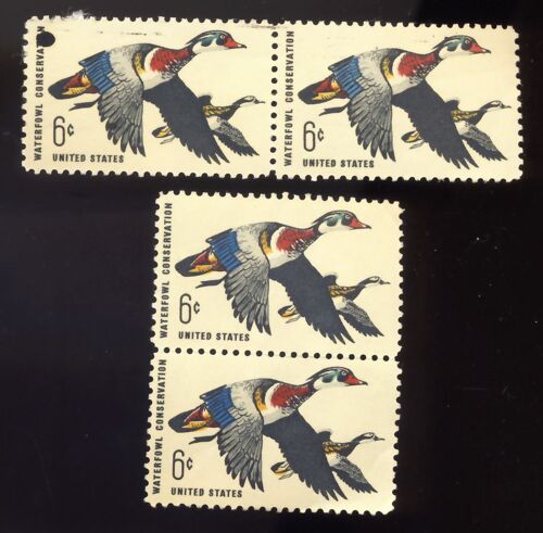 Timbre U S A, Waterfowl Conservation, United States 6 Cents, Non Oblitéré (4 Timbres)