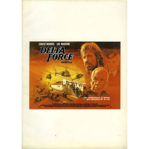 The Delta Force, Dossier De Presse, De Menahem Golan Avec Chuck Norris, Lee Marvin