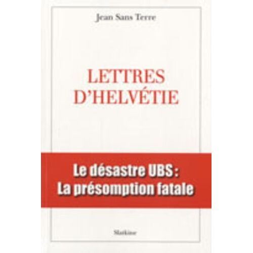 Lettres D'helvétie