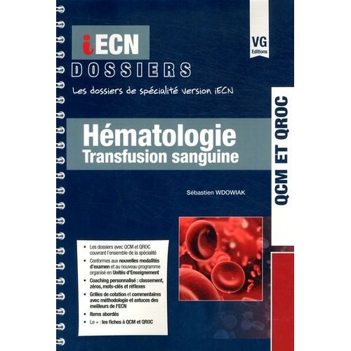 Hématologie Transfusion Sanguine