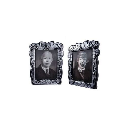 Cadre Halloween Lenticulaire - PTIT CLOWN - 20 x 25 cm - Noir - Rectangulaire - Décoratif
