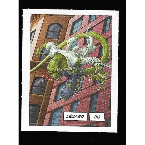 Autocollant Marvel 2020 N116:Lézard