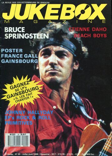 Jukebox N° 20 -  Bruce Springsteen -  Beach Boys - France Gall - The Primitives - Etienne Daho