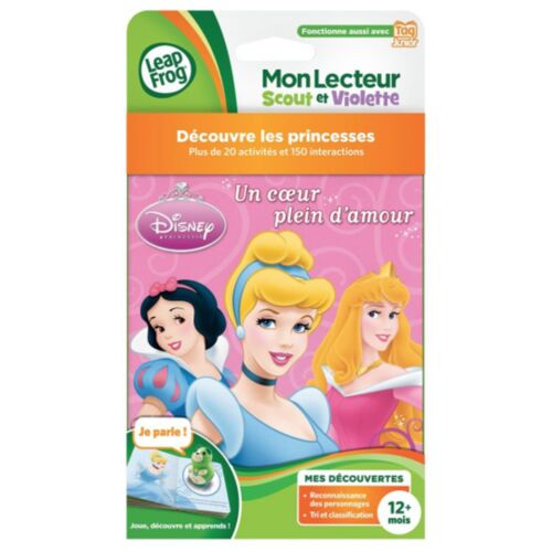 Mon Lecteur Leap - Scout Et Violette - Tag Découvre Le Tri Et La Classification: Livre Disney Princesses