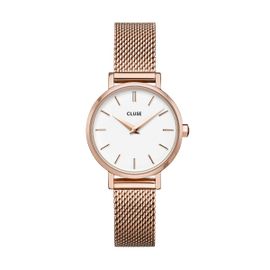 Montre Femme Cluse Boho Chic Petite En Acier Rose