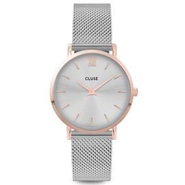 Montre Femme Cluse Minuit En Acier Gris