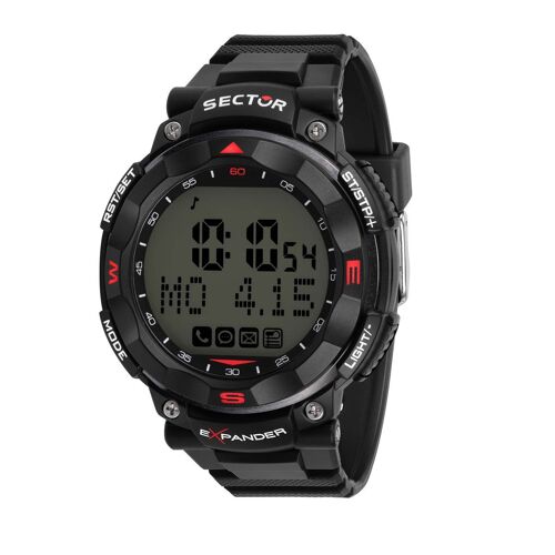 Montre Homme Sector Expander En Polyuréthane Noir