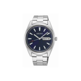 Montre Homme Seiko Classique En Acier Gris