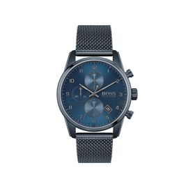 Montre Homme Hugo Boss Black Sport Lux En Acier Bleu