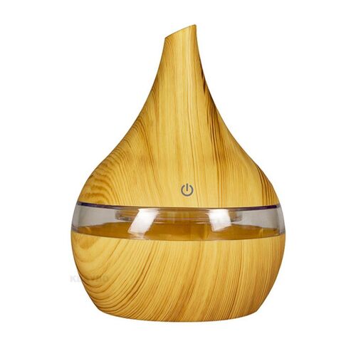 Diffuseur D'air Électrique Ultrasonique En Bois, 300ml, Humidificateur D'air Ultrasonique, Huile Essentielle, Aromathérapie, Machine À Brume Fraîche Pour La Maison