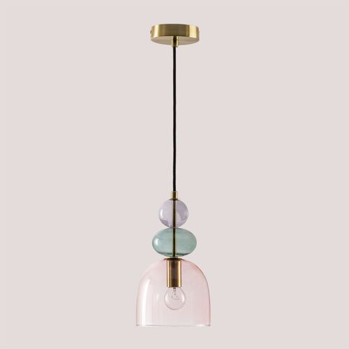 Plafonnier En Verre Bezany Colors Multicolore Fresh