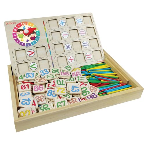 Lexibook Boîte en bois activités éducatives