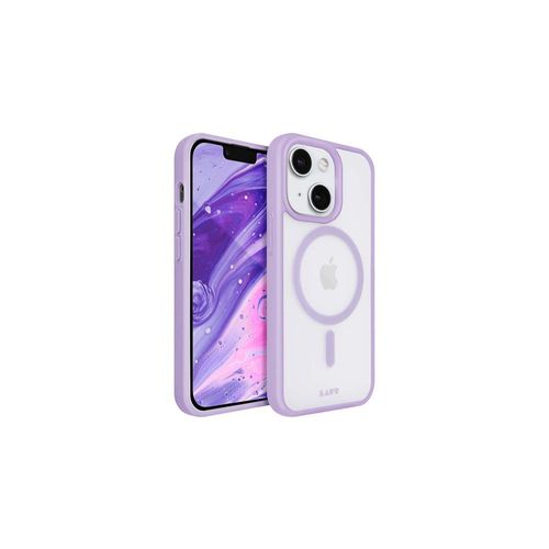 Coque Laut Iphone 14 Magsafe Transparent/Violet
