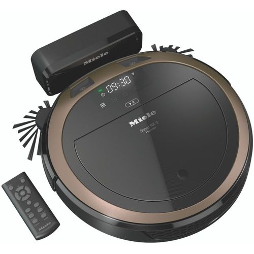 Miele Scout RX3 Runner - SPQL - Aspirateur - robot - sans sac - noir avec bronze perlé