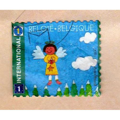 Timbre Belgium Belgique Meilleux Voeux 2011 Oblitéré