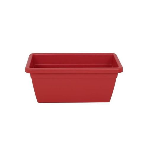 Artevasi Jardiniere Venezia Xl - 30 X 60 X H 26,5 Cm - 30 L - Rouge Foncé