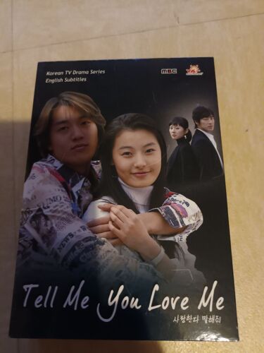Coffret Dvd Serie Tv Drama Coréen - Tell Me You Love Me - Mbc Tv Drama