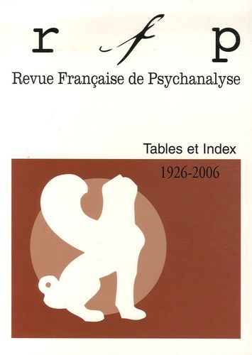 Tables Et Index 1926-2006