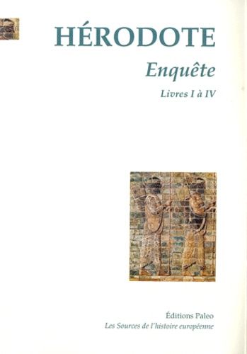 Enquête - Tome 1, Livres I À Iv