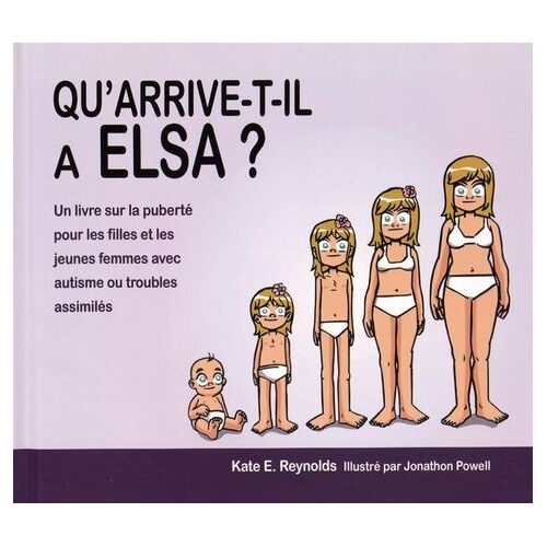 Qu'arrive-T-Il À Elsa ? - Un Livre Sur La Puberté Pour Les Filles Et Les Jeunes Femmes Avec Autisme Et Troubles Assimilés
