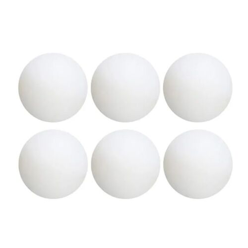 Lot De 6 Balles Blanches De Tennis De Table / Ping Pong Ulysport - 707-19312
