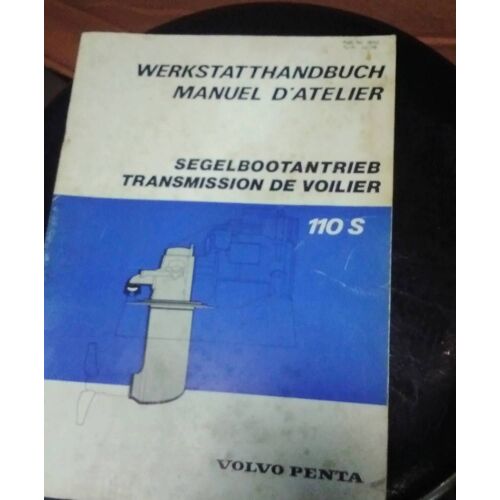 Volvo Penta Manuel Atelier 110s 