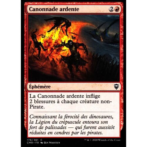 Canonnade Ardente - Mtg - Commander Légendes - C - 178/361