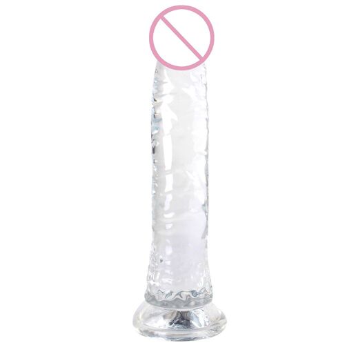 Godemiché Anal Réaliste Pour Couples, Pénis Artificiel En Gelée De Cristal, Pour Masturbation Féminine