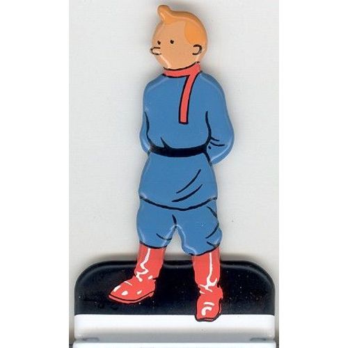 Figurine Métal Tintin Au Pays Des Soviets. Archives Tintin.