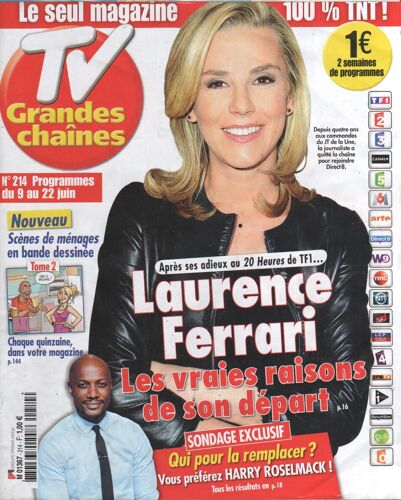 Tv Magazine 214 2012 Ferrari/Nagui/Courbet/Adele/Clavier/Kristen Stewart/Dr House