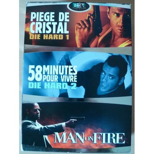 Man On Fire + Piège De Cristal + 58 Minutes Pour Vivre - Pack