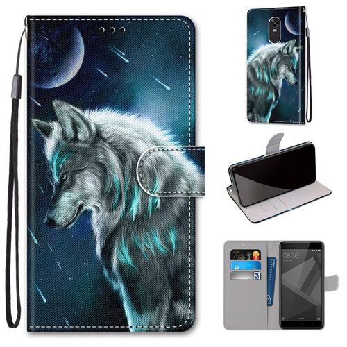 Xiaomi Redmi Note 4 / Note 4x Coque, Saturcase Beau Pu Cuir Magnétique Flip Portefeuille Support Porte-Carte Dragonne Protecteur Coque Housse Étui Pour Xiaomi Redmi Note 4 / Note 4x (Dk-28)