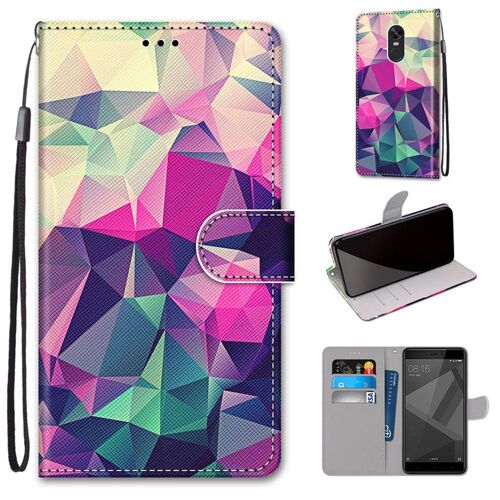 Xiaomi Redmi Note 4 / Note 4x Coque, Saturcase Beau Pu Cuir Magnétique Flip Portefeuille Support Porte-Carte Dragonne Protecteur Coque Housse Étui Pour Xiaomi Redmi Note 4 / Note 4x (Dk-30)